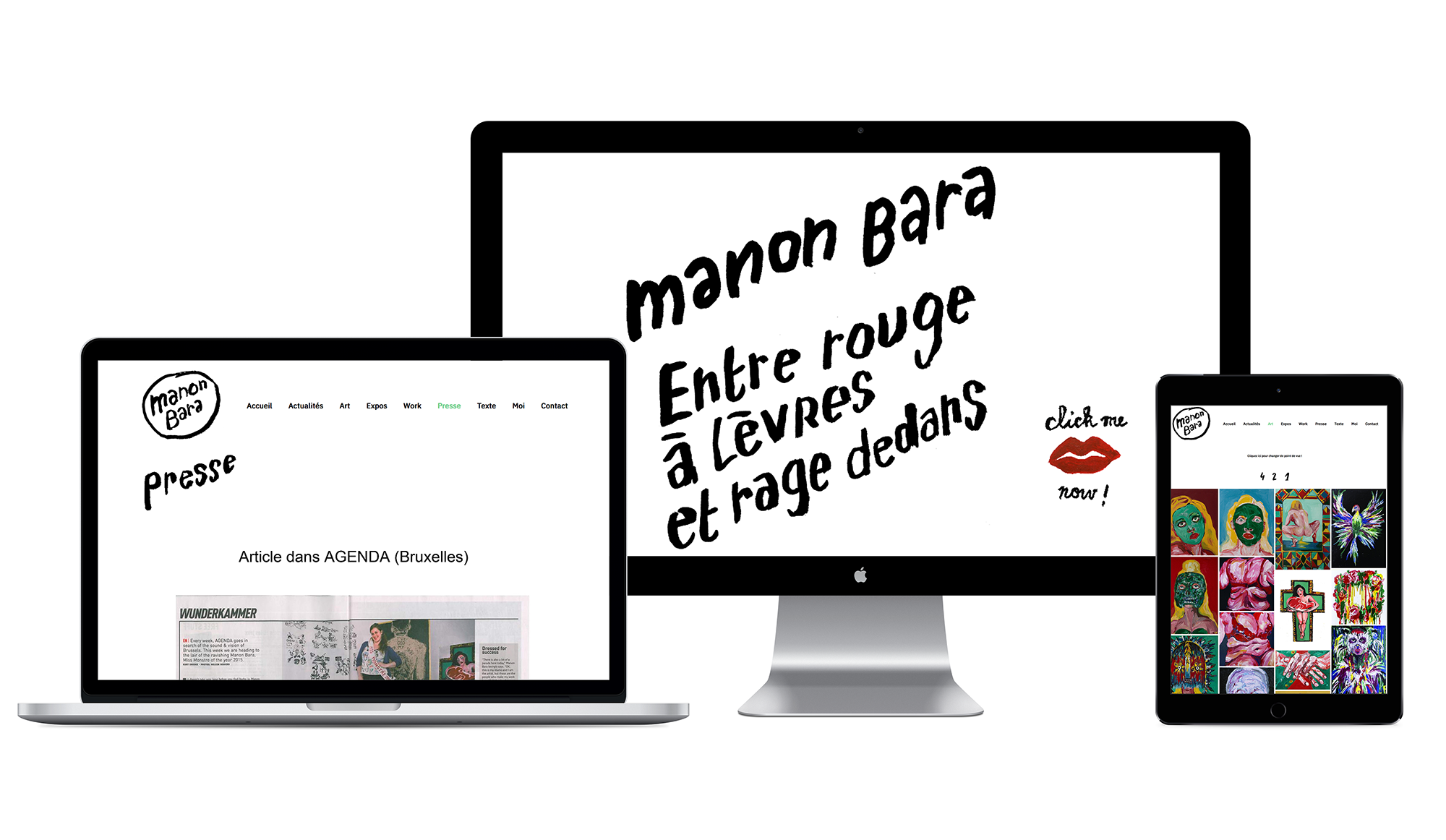 projet manon bara site